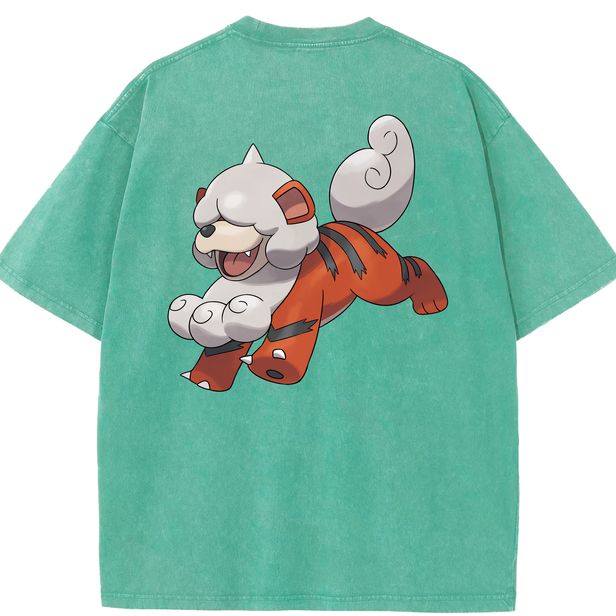 （画像用） ポケットモンスター Pokémon 綿100% ヴィンテージ風 半袖Tシャツ（背面プリント）